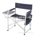 Director chair with table and bag good quality for outdoor activity,metal folding director chair